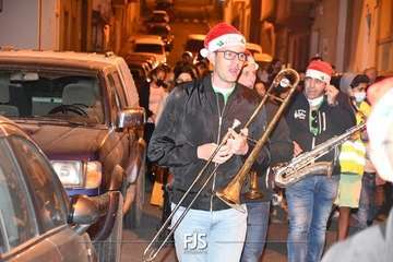 Papá Noel visita de sorpresa Lomo Magullo (Telde)/Francisco Javier Santana.